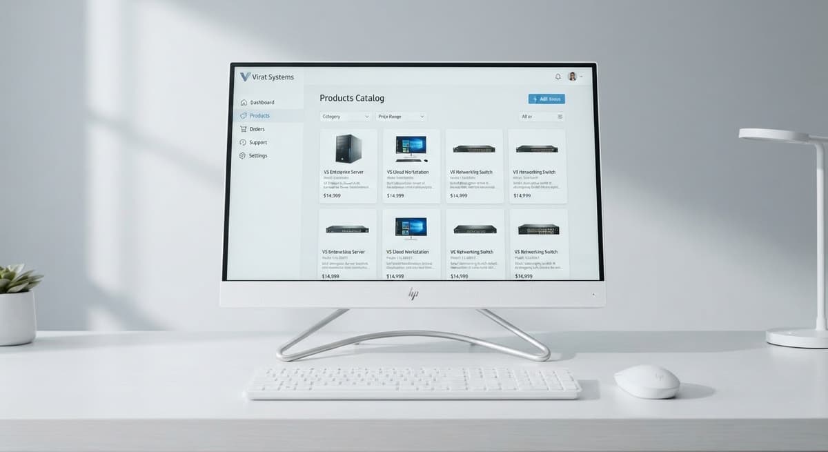 HP All-in-One 24 Desktop at Virat Systems HP Exclusive Store